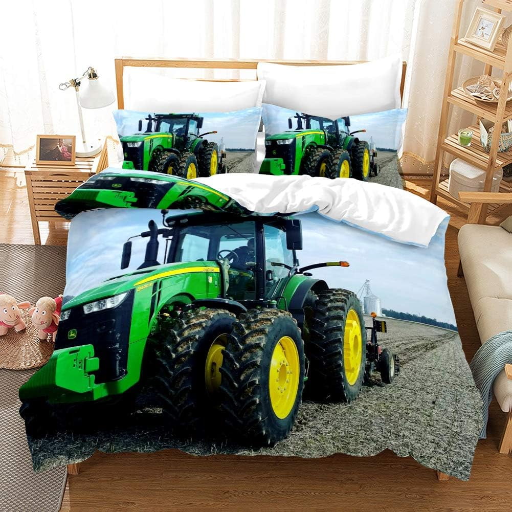 Tractor Soft Duvet Cover Set,Beding Set for Children Kids plus Adult People, Home Decor, Quen Sized Dimensions Warm Soft Breathable plus Comfortable 135*200cm Eu-Single
Tractor Soft Duvet Cover Set,Beding Set for Children Kids plus Adult People, Home Decor, Quen Sized Dimensions Warm Soft Breathable plus Comfortable 135*200cm Eu-Single