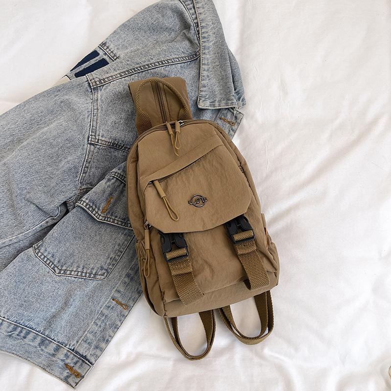 2025 summer new foreign texture fashion personality small backpack casual simple women s niche backpack коричневий
2025 summer new foreign texture fashion personality small backpack casual simple women s niche backpack коричневий