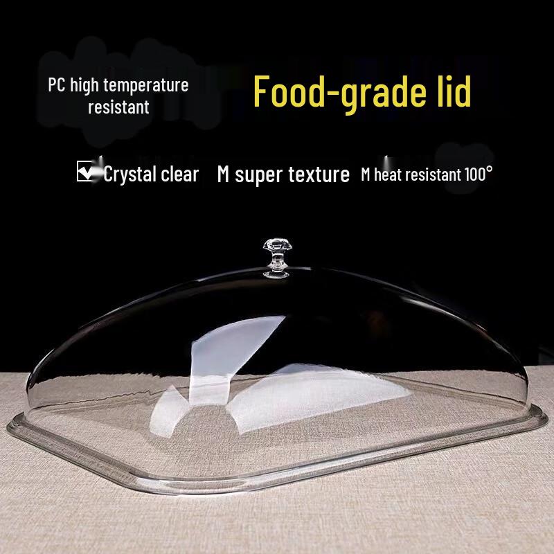Wohe PC Rectangular Food Tray Cover
Wohe PC Rectangular Food Tray Cover