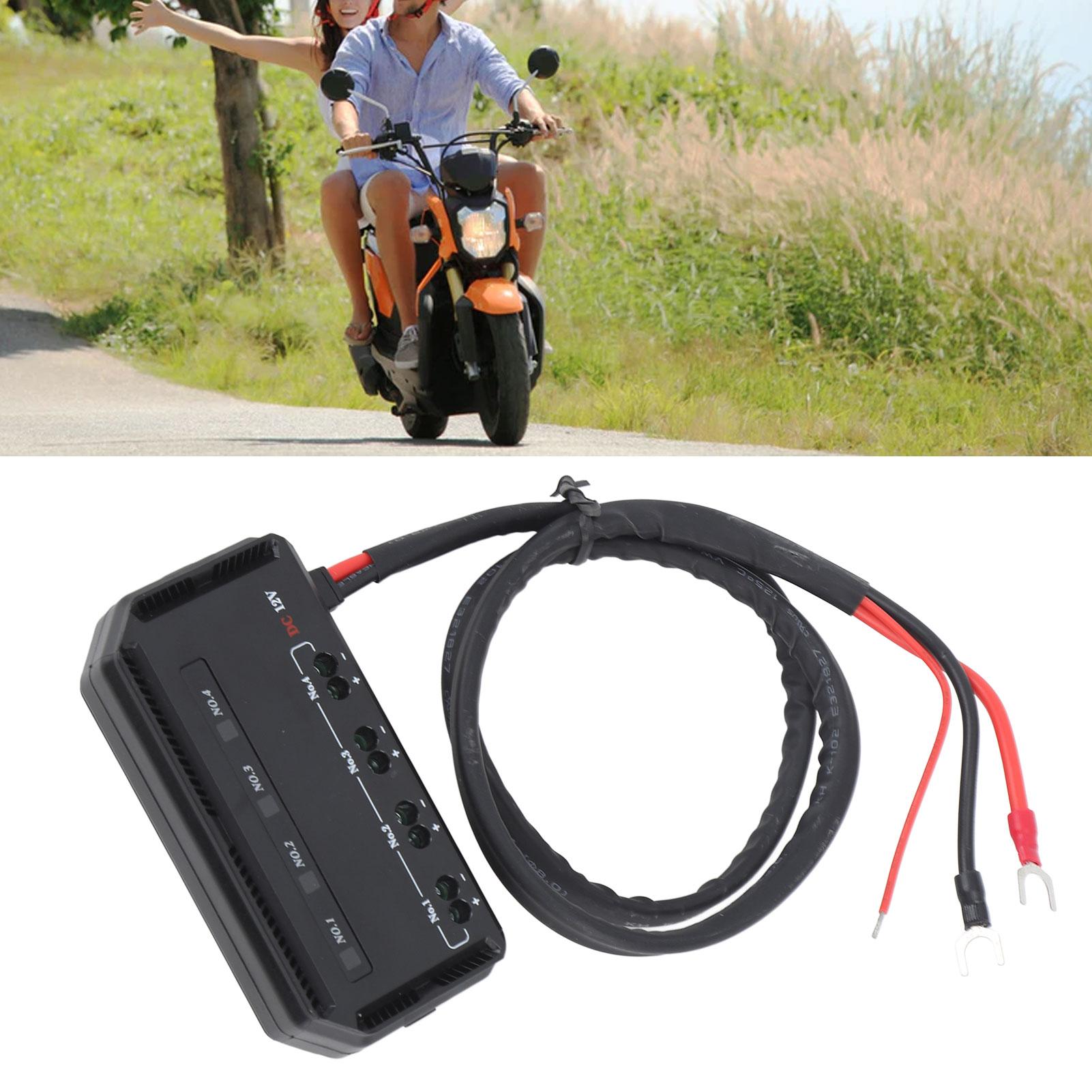 12V Motorcycle Fuse Block Universal 20A Fuse and Relay Box Kit with LED Indicator Light for Car
12V Motorcycle Fuse Block Universal 20A Fuse and Relay Box Kit with LED Indicator Light for Car