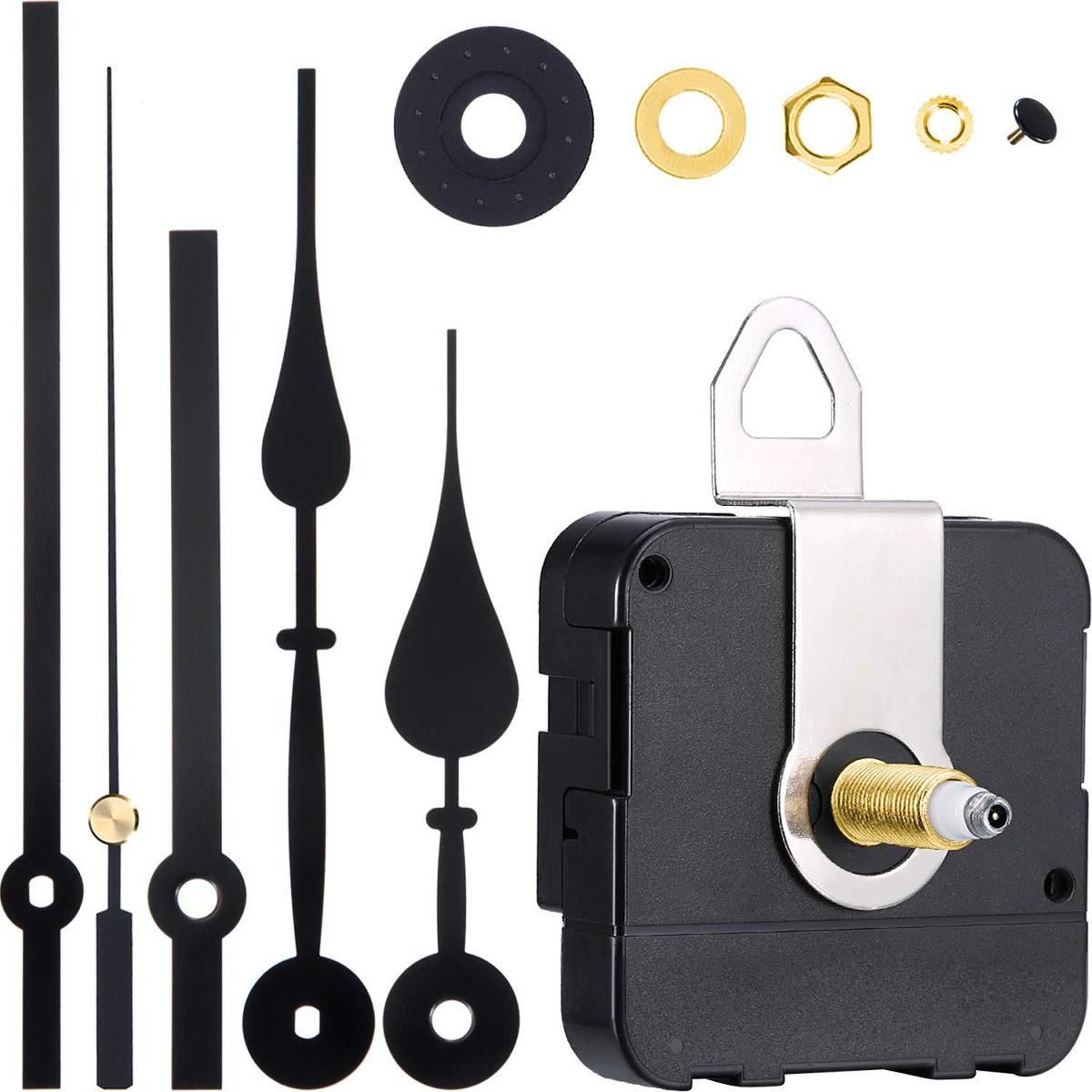 Cross-border Hot Selling Clock Parts: 2 Sets Metal Hour & Minute Hands, High Torque I-Axis Quartz Movement Bulk
Cross-border Hot Selling Clock Parts: 2 Sets Metal Hour & Minute Hands, High Torque I-Axis Quartz Movement Bulk