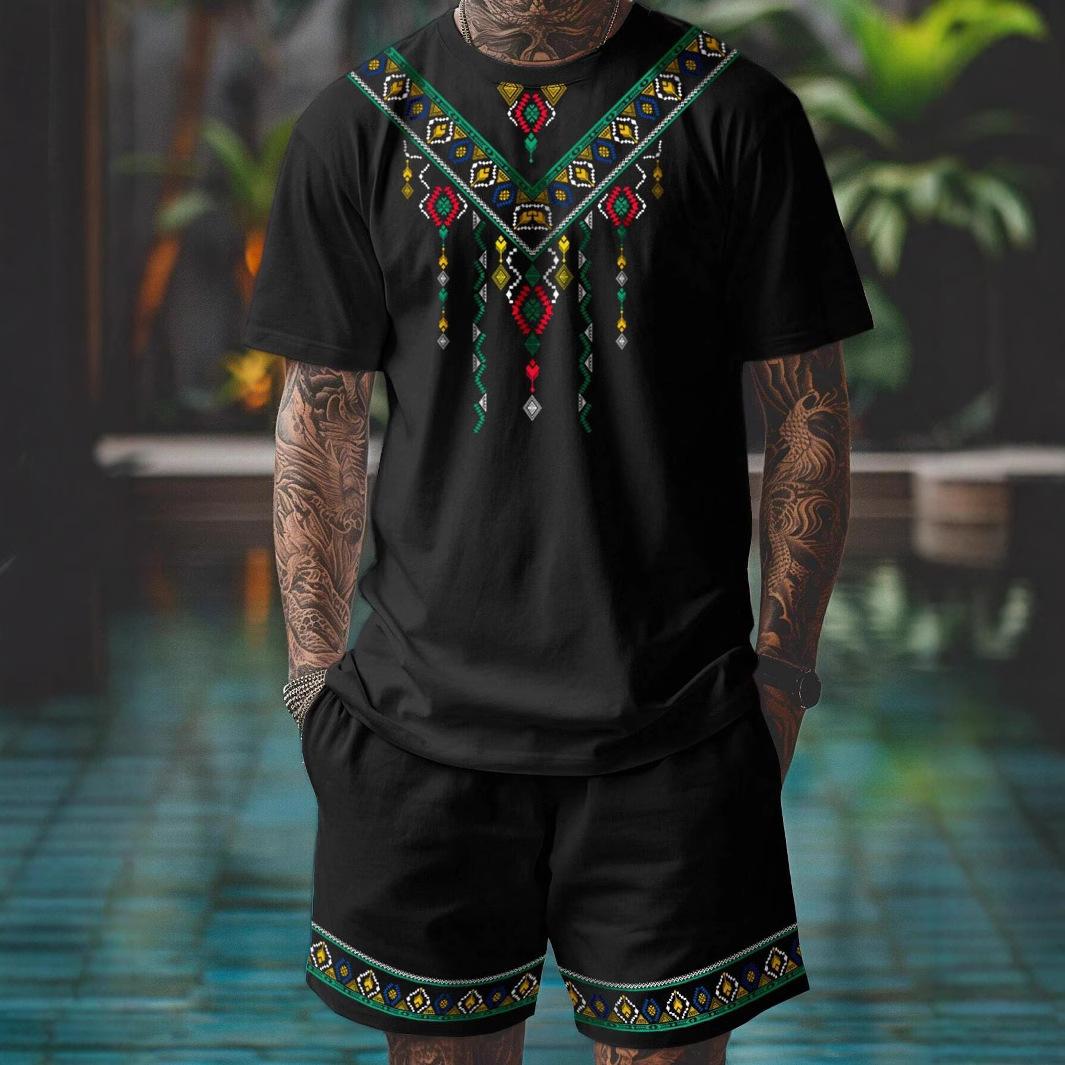 Summer Men s 3D Printed Ethnic Style Sports Suit Fashion Versatile Trend Casual Breathable 6XL
Summer Men s 3D Printed Ethnic Style Sports Suit Fashion Versatile Trend Casual Breathable 6XL