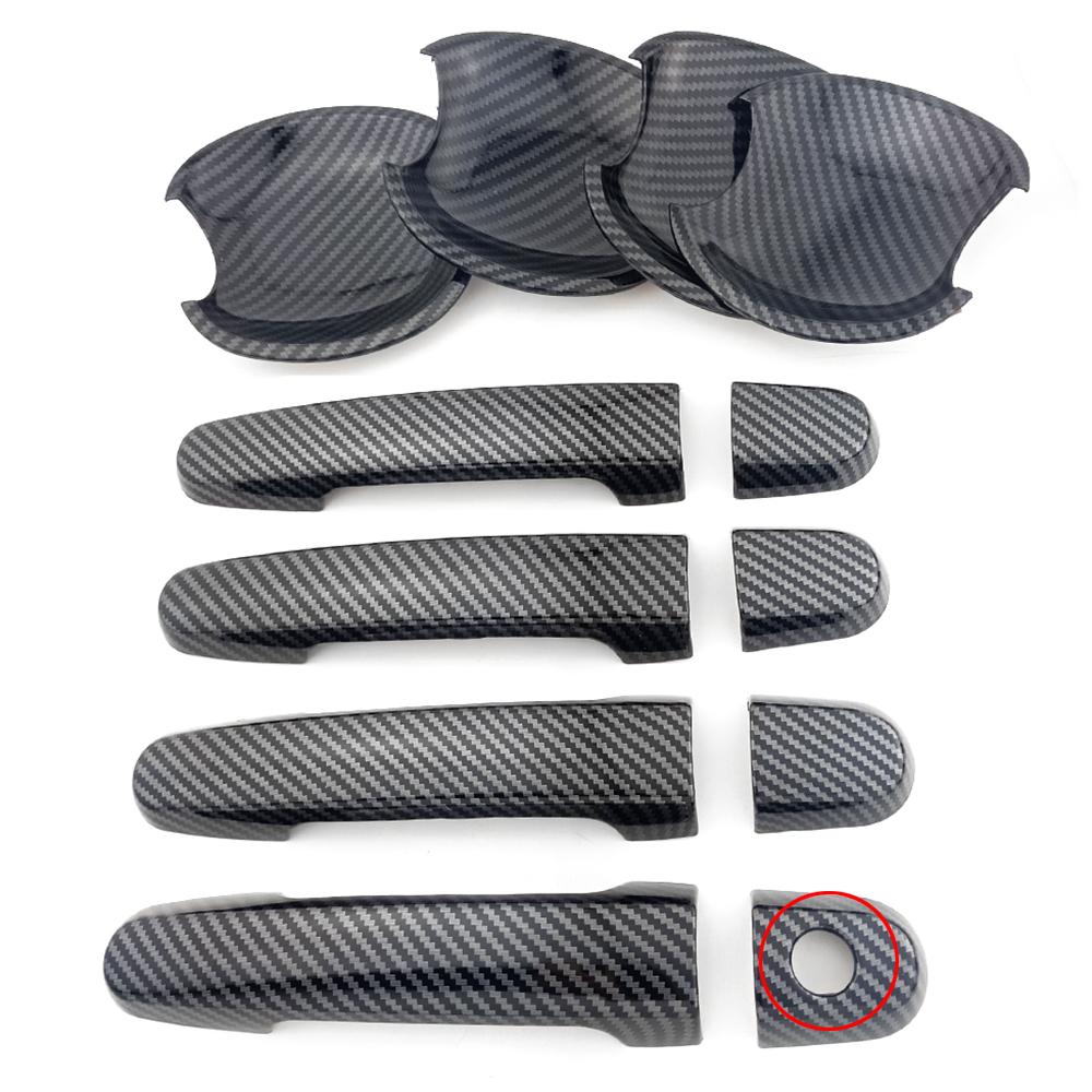 For Toyota Corolla 2003-2012 Camry RAV4 Highlander Carbon Fiber Color Door Handle Cover Trim and Door Bowl Cap Anti Scratch 1 Keyhole Set
For Toyota Corolla 2003-2012 Camry RAV4 Highlander Carbon Fiber Color Door Handle Cover Trim and Door Bowl Cap Anti Scratch 1 Keyhole Set