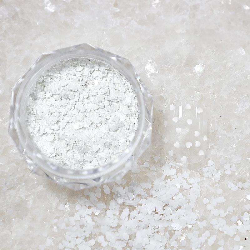 1Jar 1Mm Mini Sparkling Love Nail Glitter Sparkling Heart Nail Decoration Nail Salon Design Cute Accessories Diy Nail Art Design белый
1Jar 1Mm Mini Sparkling Love Nail Glitter Sparkling Heart Nail Decoration Nail Salon Design Cute Accessories Diy Nail Art Design белый