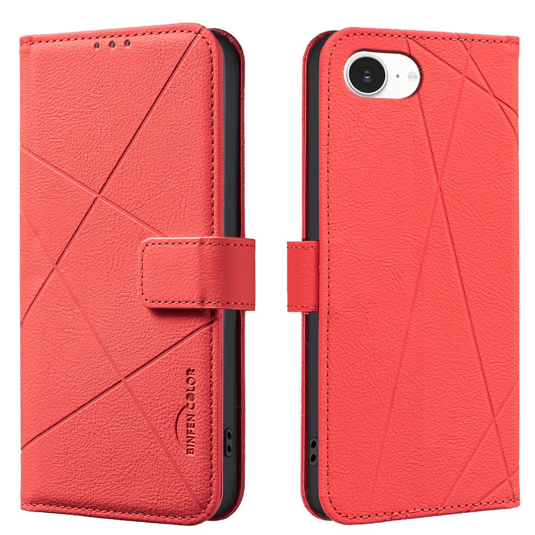 For iPhone 16e Case BINFEN COLOR BF35 Geometry Imprinted Leather Phone Cover RFID Blocking Wallet Stand D
For iPhone 16e Case BINFEN COLOR BF35 Geometry Imprinted Leather Phone Cover RFID Blocking Wallet Stand D