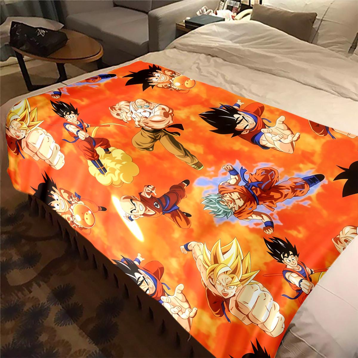 1PC Son Goku Print Flannel Blanket, High quality All Seasons, Home Decor, Warmth and Comfort, Perfect for Christmas Gifts 80cm x 120cm
1PC Son Goku Print Flannel Blanket, High quality All Seasons, Home Decor, Warmth and Comfort, Perfect for Christmas Gifts 80cm x 120cm