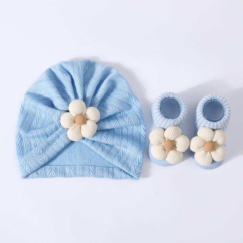 Handmade Knitted Baby Set Floral Cotton Filled Flower With Socks Hat Headband Newborn Photography Outfit Gift Accessories
Handmade Knitted Baby Set Floral Cotton Filled Flower With Socks Hat Headband Newborn Photography Outfit Gift Accessories