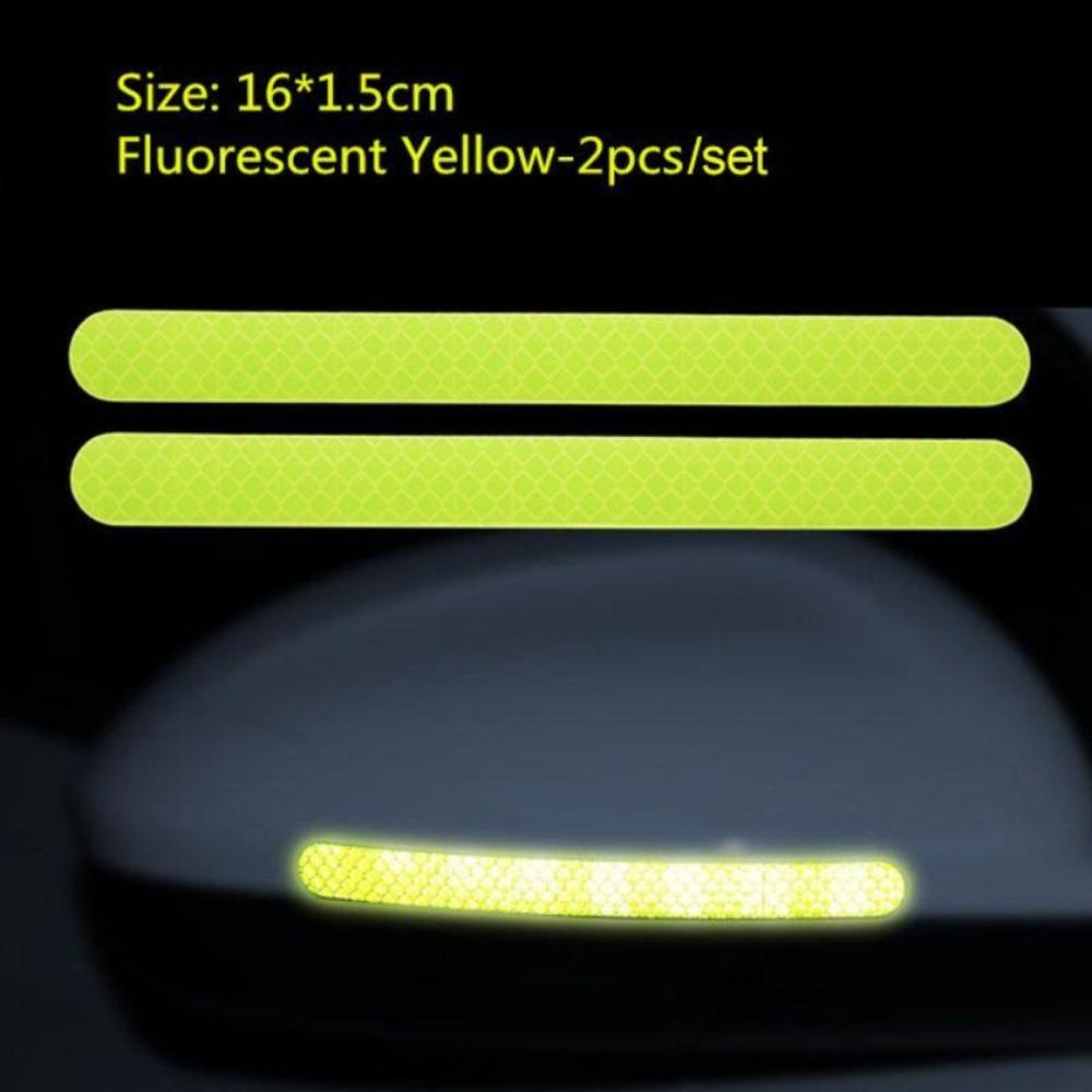 2 шт./компл. Наклейка-светоотражатель для автомобиля, Светоотражающая полоса для зеркала заднего вида автомобиля, Автомобильные аксессуары для экстерьера, Наклейки-светоотражатели для автомобиля флуоресцентный желтый
2 шт./компл. Наклейка-светоотражатель для автомобиля, Светоотражающая полоса для зеркала заднего вида автомобиля, Автомобильные аксессуары для экстерьера, Наклейки-светоотражатели для автомобиля флуоресцентный желтый