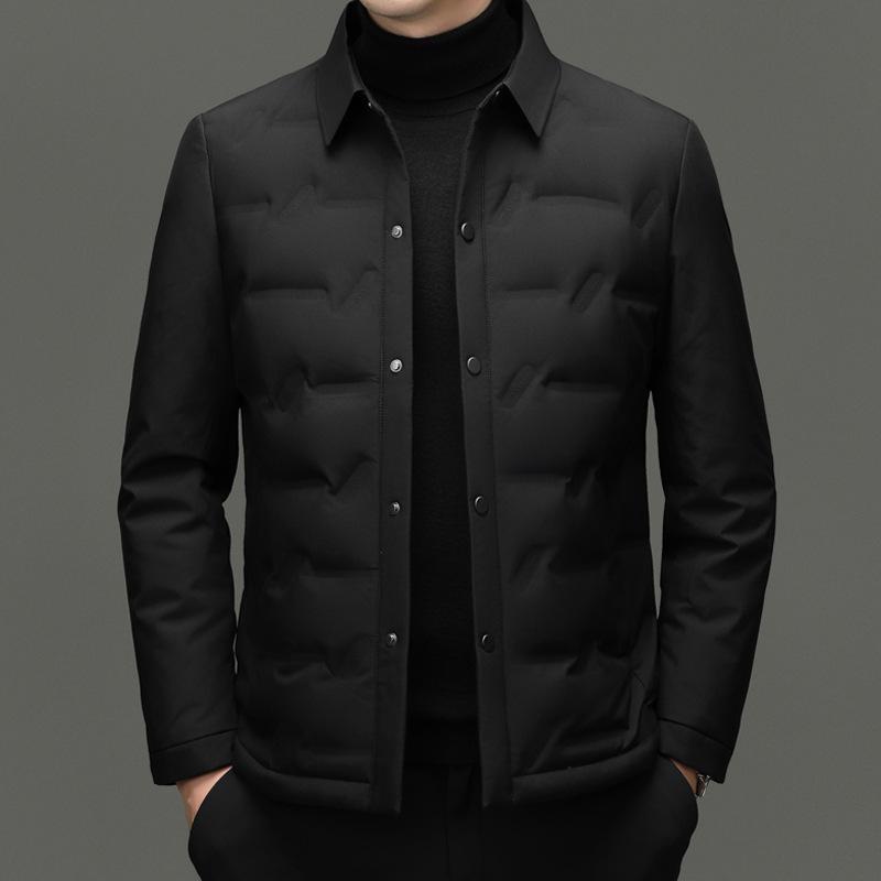 Men s Trendy Lightweight Casual Down Jacket with Lapel L чорний
Men s Trendy Lightweight Casual Down Jacket with Lapel L чорний