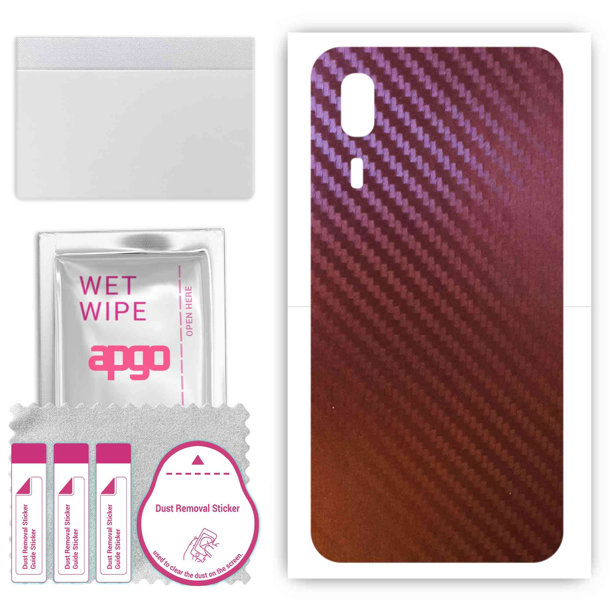 apgo skin sticker film foil vinyl for the BACK compatible with Samsung Galaxy A2 Core, scratch-resistant, easy to install - Carbon Chameleon CAKA5
apgo skin sticker film foil vinyl for the BACK compatible with Samsung Galaxy A2 Core, scratch-resistant, easy to install - Carbon Chameleon CAKA5