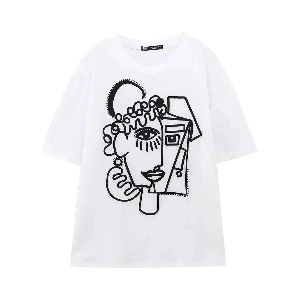 TRAFZR Womens Tshirts Summer 2025 Y2k Streetwear Fashion Girls Short Sleeve Tee O Neck T Shirt for Women Harajuku Tops S
TRAFZR Womens Tshirts Summer 2025 Y2k Streetwear Fashion Girls Short Sleeve Tee O Neck T Shirt for Women Harajuku Tops S