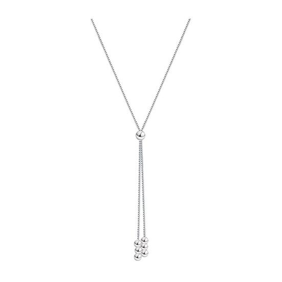 Женское ожерелье с металлическими бусинами и кисточками, регулируемая медная цепочка для ключицы, подарок для жены, девушки, украшения на шею для повседневной носки, свадеб, вечеринок серебряный
Женское ожерелье с металлическими бусинами и кисточками, регулируемая медная цепочка для ключицы, подарок для жены, девушки, украшения на шею для повседневной носки, свадеб, вечеринок серебряный