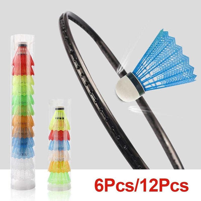 6/12 Pcs/Set Colorful Shuttlecocks Badminton Foam Balls Sport Games Colored Plastic Balls Plastic Badminton Ball Colored Plastic
6/12 Pcs/Set Colorful Shuttlecocks Badminton Foam Balls Sport Games Colored Plastic Balls Plastic Badminton Ball Colored Plastic