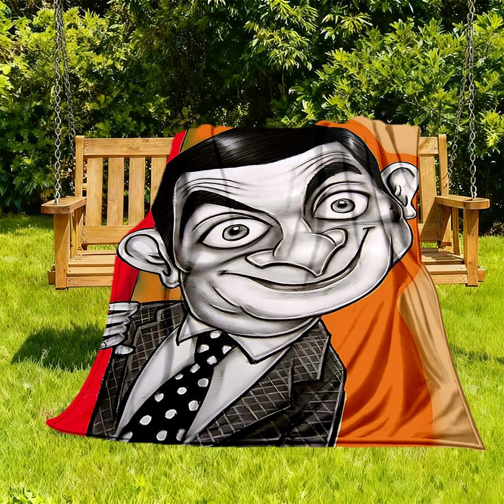 1pc Mr. Bean, Cartoon Outdoor Blanket Lightweight Flannel, Soft & Warm, All-Season Use for Sofa, Outdoor, Camping, Living Room, Office073 130cmx150cm
1pc Mr. Bean, Cartoon Outdoor Blanket Lightweight Flannel, Soft & Warm, All-Season Use for Sofa, Outdoor, Camping, Living Room, Office073 130cmx150cm