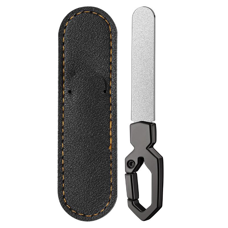 Новая пилочка для ногтей имеет полированную полоску из нержавеющей стали с брелоком, что делает ее креативно портативной и удобной для ношения. чёрный
Новая пилочка для ногтей имеет полированную полоску из нержавеющей стали с брелоком, что делает ее креативно портативной и удобной для ношения. чёрный