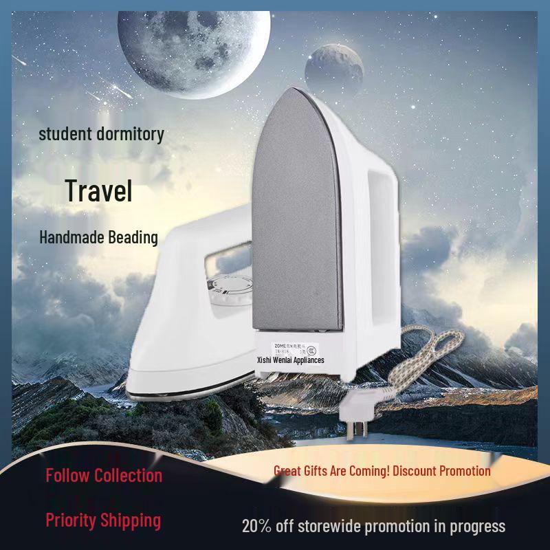 Compact Iron for Home, Crafts, Beads, Travel, Students, and Workers
Compact Iron for Home, Crafts, Beads, Travel, Students, and Workers