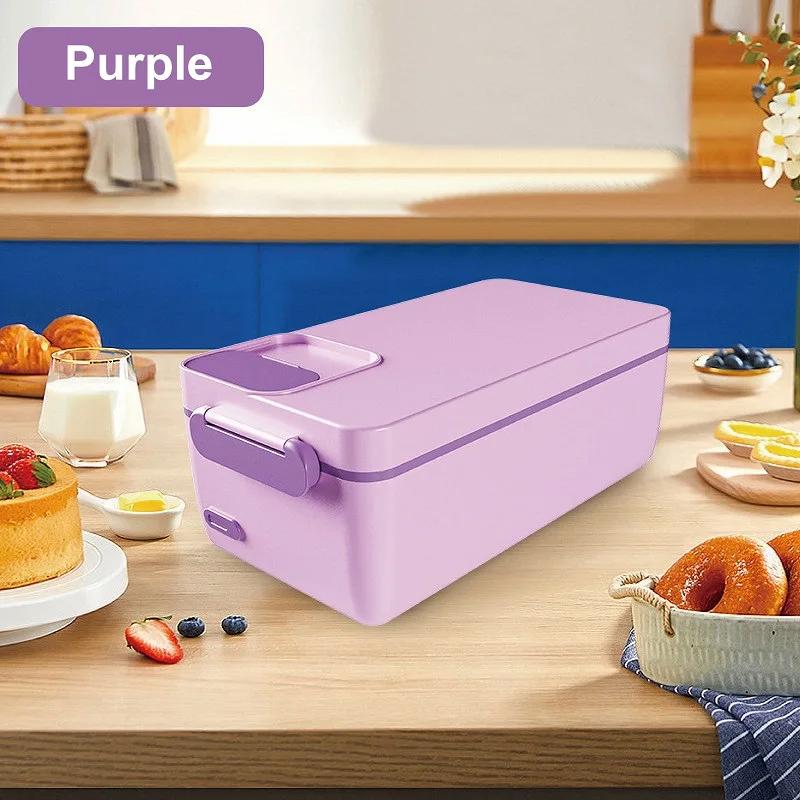 New Portable Electric Lunch Box USB Rechargeable 3200mAh Water-free Insulated Electric Lunch Box Suitable for Outdoor Travel фіолетовий
New Portable Electric Lunch Box USB Rechargeable 3200mAh Water-free Insulated Electric Lunch Box Suitable for Outdoor Travel фіолетовий
