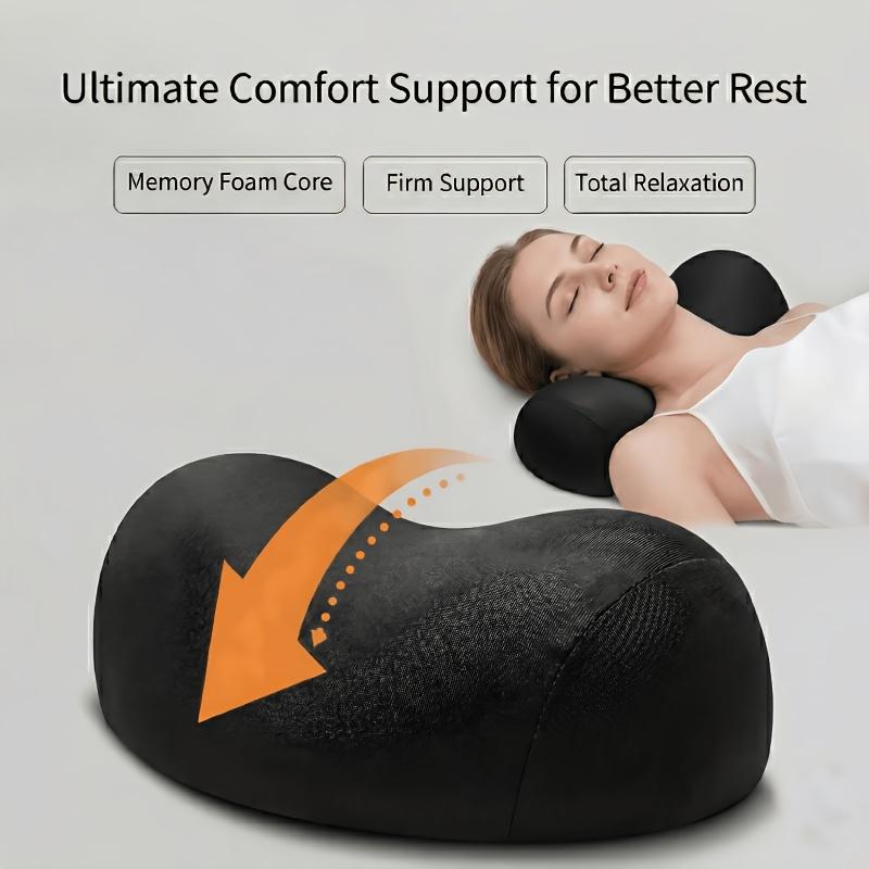 An Ergonomic Cervical Pillow Designed Specifically for The Cervical Spine, Made of Breathable Polyester and Hand Washable Only. чёрный
An Ergonomic Cervical Pillow Designed Specifically for The Cervical Spine, Made of Breathable Polyester and Hand Washable Only. чёрный