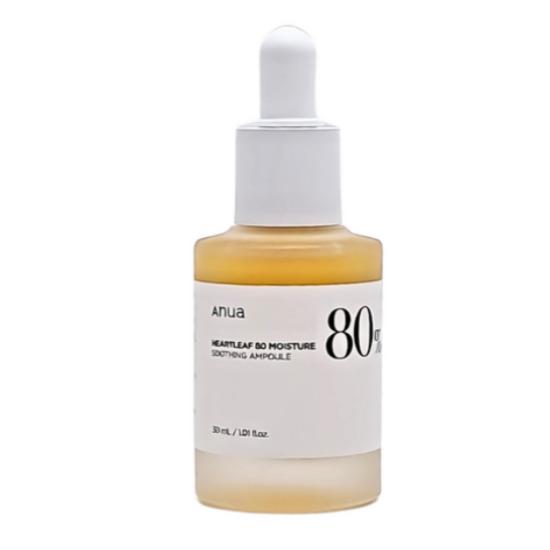 a0016 Anua Heartleaf 80 Moisture Soothing Ampoule 30ml
a0016 Anua Heartleaf 80 Moisture Soothing Ampoule 30ml