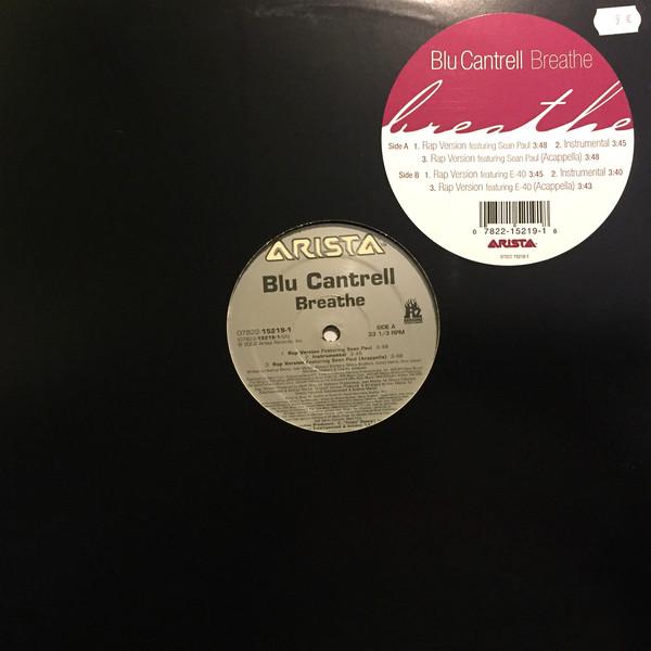 12inch Record BLU CANTRELL - Breathe 07822152191 Arista, Red Zon 2002 US Rap & Hip-Hop/R&B Used
12inch Record BLU CANTRELL - Breathe 07822152191 Arista, Red Zon 2002 US Rap & Hip-Hop/R&B Used