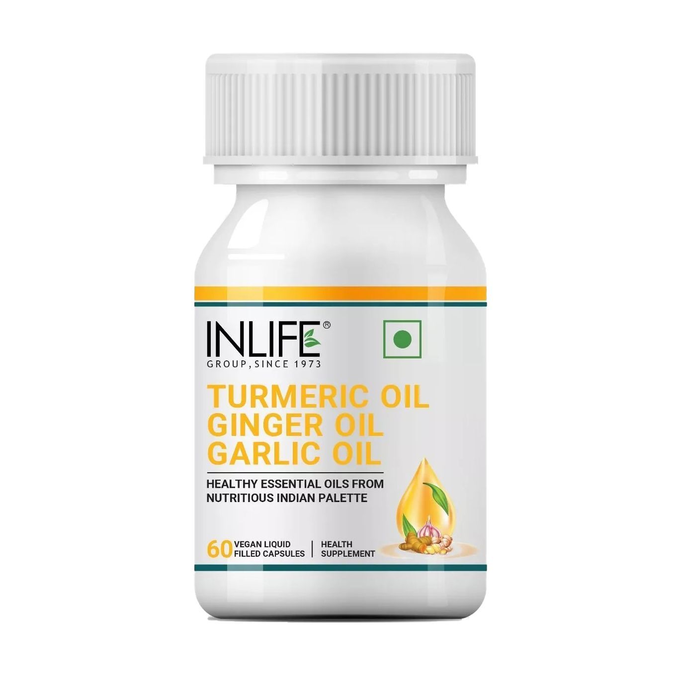 Олія Куркуми з імбирною та часниковою оліями (60 кап, 300 мг), Turmeric Oil with Ginger Oil and Garlic Oil, INLIFE
Олія Куркуми з імбирною та часниковою оліями (60 кап, 300 мг), Turmeric Oil with Ginger Oil and Garlic Oil, INLIFE