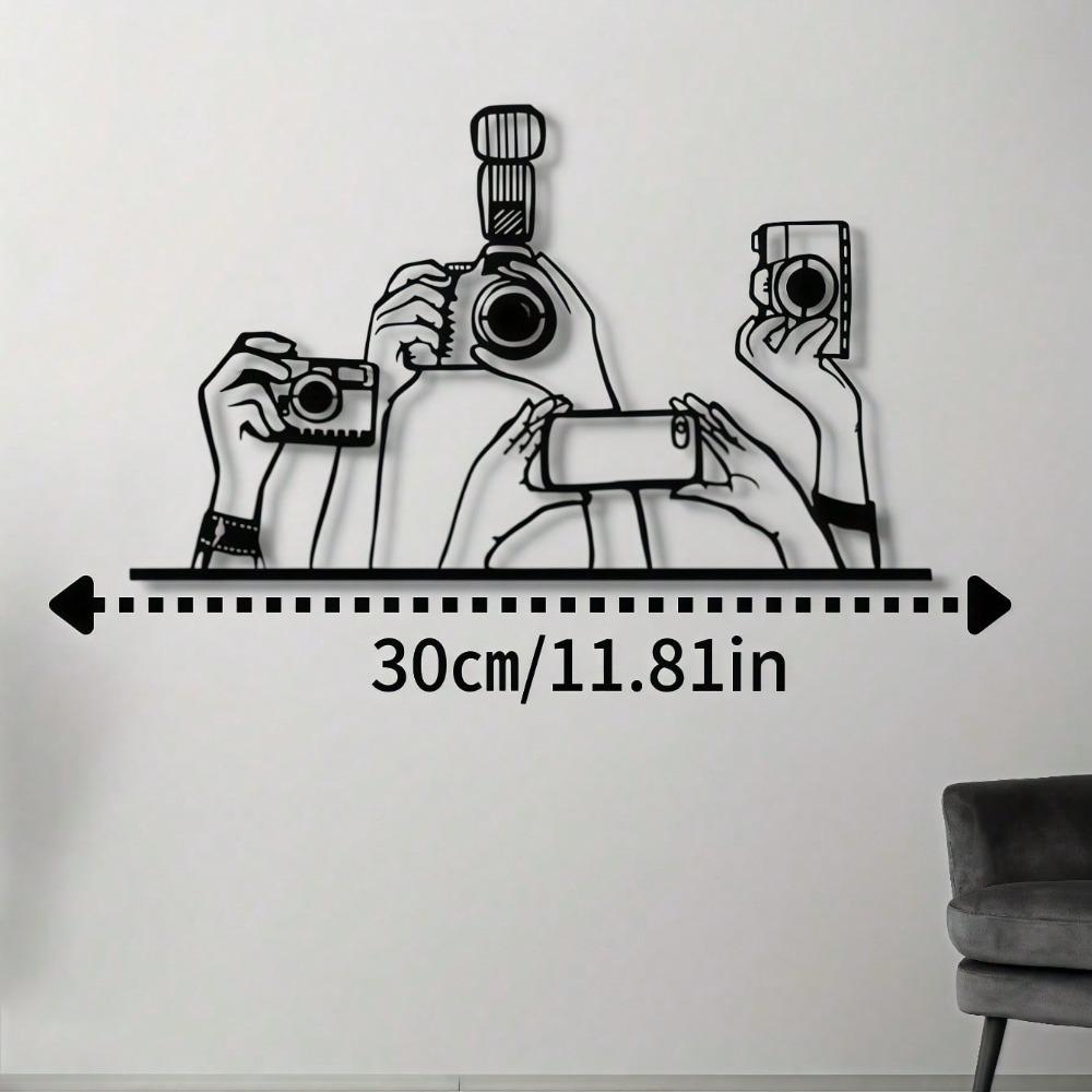 Metal Wall Art Camera Photography Sculpture Laser Cut Photo Decor Gift
Metal Wall Art Camera Photography Sculpture Laser Cut Photo Decor Gift