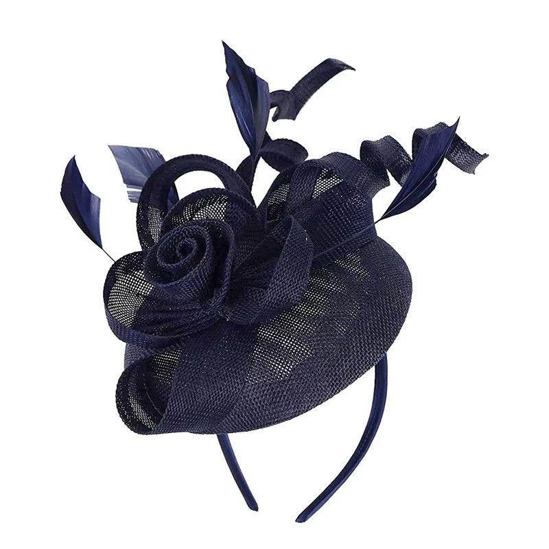 Fashionable High-End Linen Floral Fascinator Hat for Ladies Banquets and Balls, Vintage Fascinator Hair Accessory in Rose Red Dark Blue
Fashionable High-End Linen Floral Fascinator Hat for Ladies Banquets and Balls, Vintage Fascinator Hair Accessory in Rose Red Dark Blue