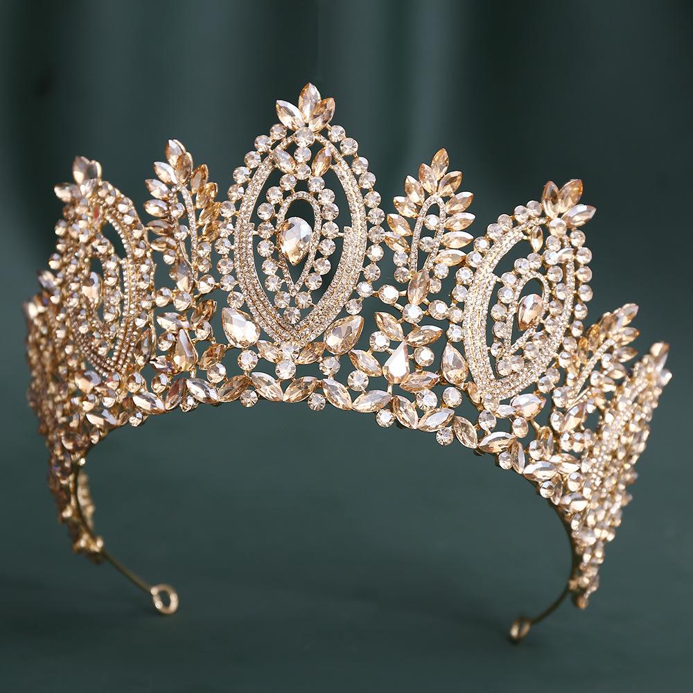 DIEZI Baroque Luxury Fashion AB Rhinestone Crystal Tiara For Women Wedding Party Elegant Bridal Bride Crown Hair Accessories
DIEZI Baroque Luxury Fashion AB Rhinestone Crystal Tiara For Women Wedding Party Elegant Bridal Bride Crown Hair Accessories