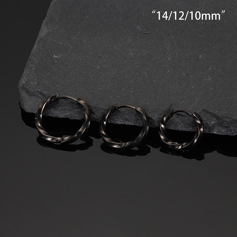 1 пара чорних, срібних, золотих сережок-кілець з нержавіючої сталі, круглі сережки-петлі, чоловічі, жіночі, великий розмір, гіперболізовані прикраси 10-14 мм 14MM чорний
1 пара чорних, срібних, золотих сережок-кілець з нержавіючої сталі, круглі сережки-петлі, чоловічі, жіночі, великий розмір, гіперболізовані прикраси 10-14 мм 14MM чорний