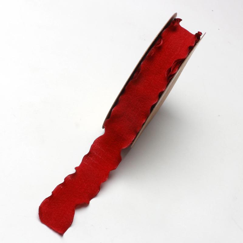 Edging Pleated Ribbon Gift Wrap Material Gift Wrap Bouquet Ribbon Diy Wedding Invitation Packaging Ribbon червоний
Edging Pleated Ribbon Gift Wrap Material Gift Wrap Bouquet Ribbon Diy Wedding Invitation Packaging Ribbon червоний