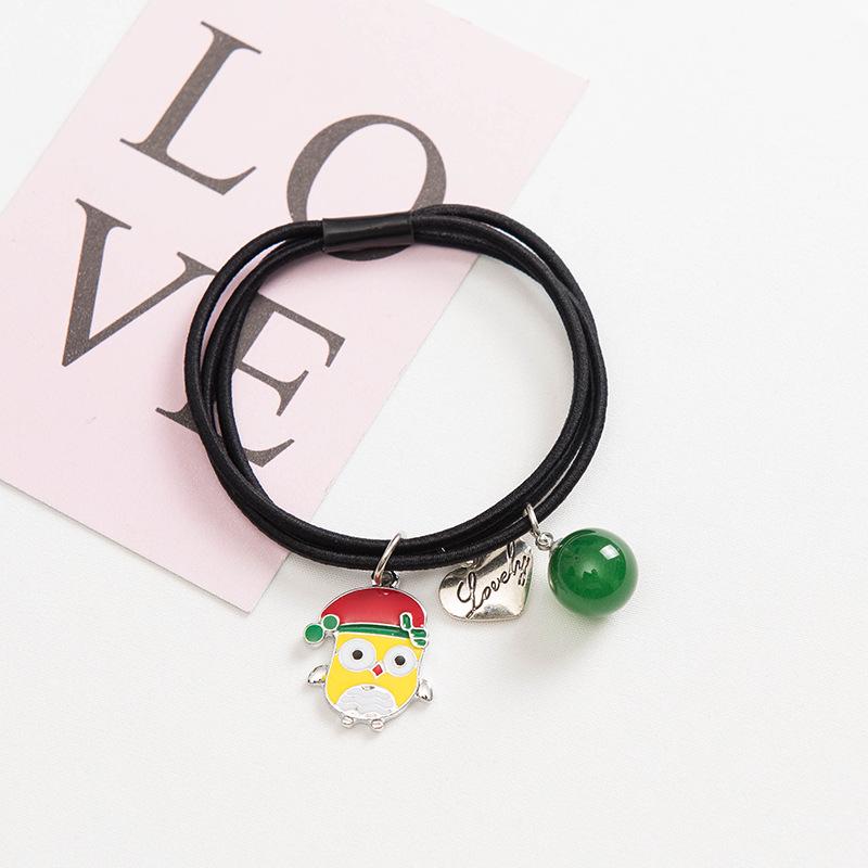 Резинка для волос в корейском стиле «Олень Санта-Клаус» - Высокоэластичный аксессуар для волос для женщин
Резинка для волос в корейском стиле «Олень Санта-Клаус» - Высокоэластичный аксессуар для волос для женщин