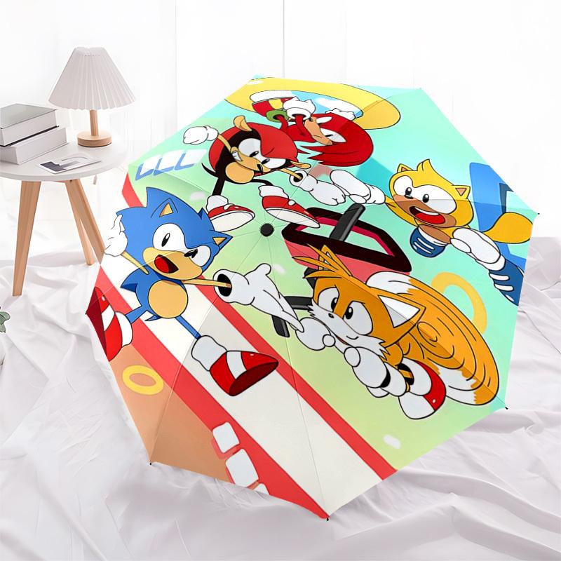 1pc Sonic the Hedgehog Automatic Folding Umbrella Portable 3-Fold Design with 8-Bone Iron Frame, Outdoor for Fans, Travelers, Daily Use, Gift Idea.M07
1pc Sonic the Hedgehog Automatic Folding Umbrella Portable 3-Fold Design with 8-Bone Iron Frame, Outdoor for Fans, Travelers, Daily Use, Gift Idea.M07