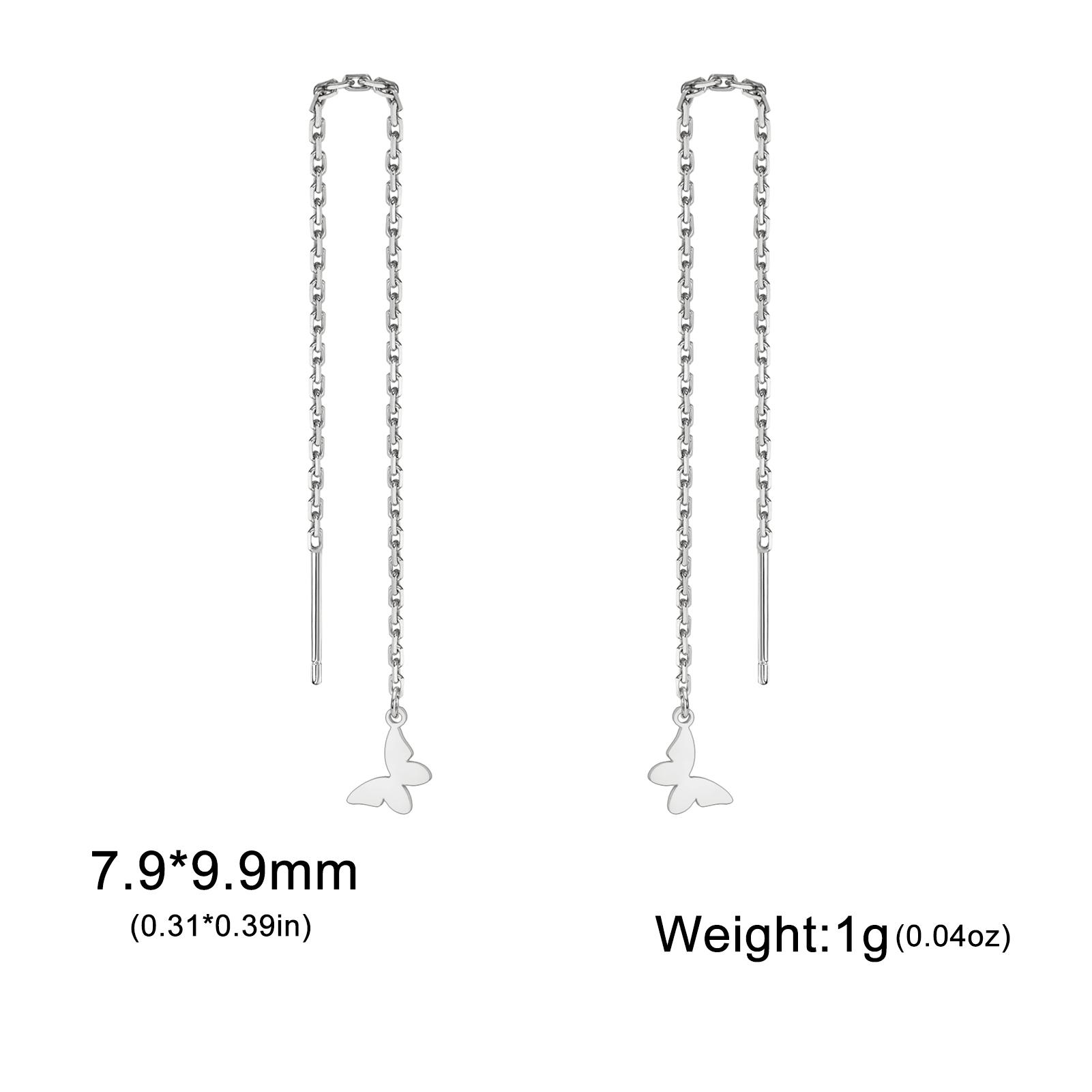 Trendy Butterfly Long Tassel Earrings for Women Stainless Steel Threader Earrings 2026 Jewelry Birthday Mother s Day Gift New серебряный
Trendy Butterfly Long Tassel Earrings for Women Stainless Steel Threader Earrings 2026 Jewelry Birthday Mother s Day Gift New серебряный