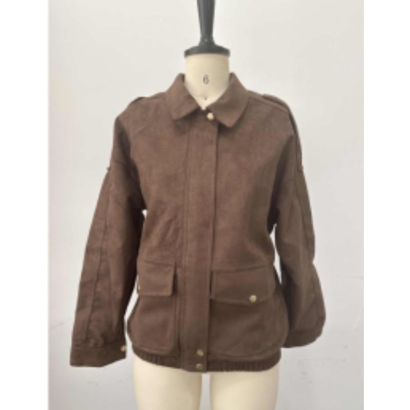 Новая замшевая кожаная куртка-бомбер на молнии для женщин, элегантные короткие пальто с длинным рукавом и лацканами, женская винтажная улично-шикарная верхняя одежда M
Новая замшевая кожаная куртка-бомбер на молнии для женщин, элегантные короткие пальто с длинным рукавом и лацканами, женская винтажная улично-шикарная верхняя одежда M