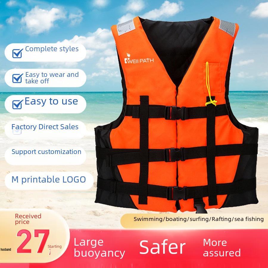 WELLPATH Adjustable Buoyancy Life Jacket for Adults and Kids - Professional Fishing and Swimming Vest Orange XS
WELLPATH Adjustable Buoyancy Life Jacket for Adults and Kids - Professional Fishing and Swimming Vest Orange XS