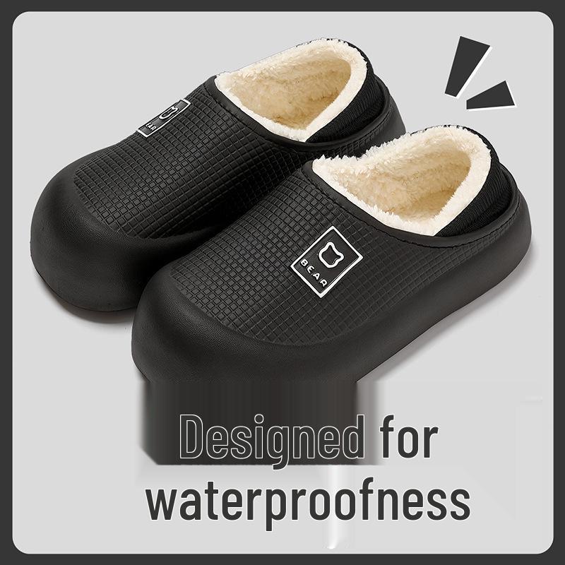 Водонепроницаемые хлопковые тапочки из ЭВА: Мужские и женские теплые, нескользящие, с закрытой пяткой, двусторонние, осенне-зимние домашние тапочки. Size 42-43 for 26cm
Водонепроницаемые хлопковые тапочки из ЭВА: Мужские и женские теплые, нескользящие, с закрытой пяткой, двусторонние, осенне-зимние домашние тапочки. Size 42-43 for 26cm