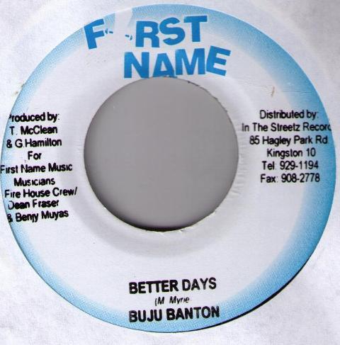 7inch Record BUJU BANTON - Better Days NONE First Name Musi 2004 Jamaica Reggae, Ska & Dub Used
7inch Record BUJU BANTON - Better Days NONE First Name Musi 2004 Jamaica Reggae, Ska & Dub Used