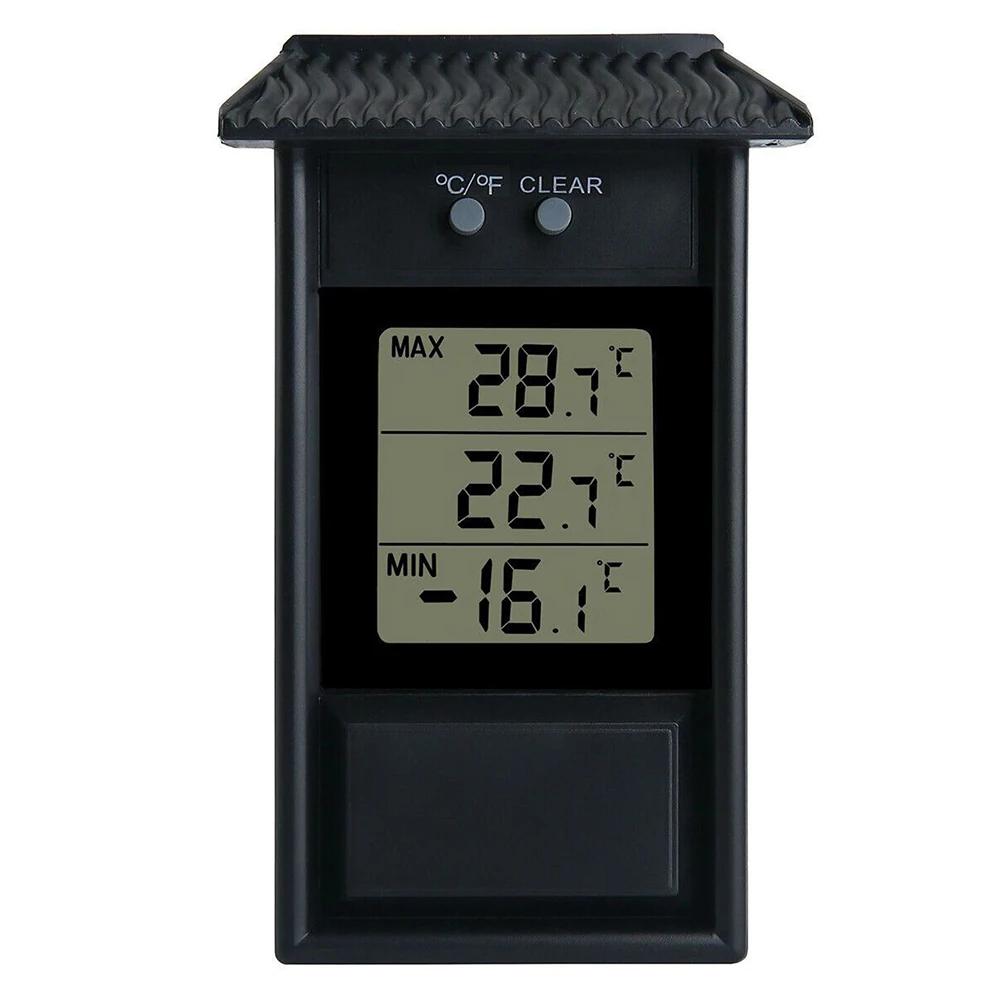 Digital Thermometer Thermometer Indoors And Outdoors Use White 20 50 High Quality 0 1 AAA Battery Black Plastic чорний
Digital Thermometer Thermometer Indoors And Outdoors Use White 20 50 High Quality 0 1 AAA Battery Black Plastic чорний
