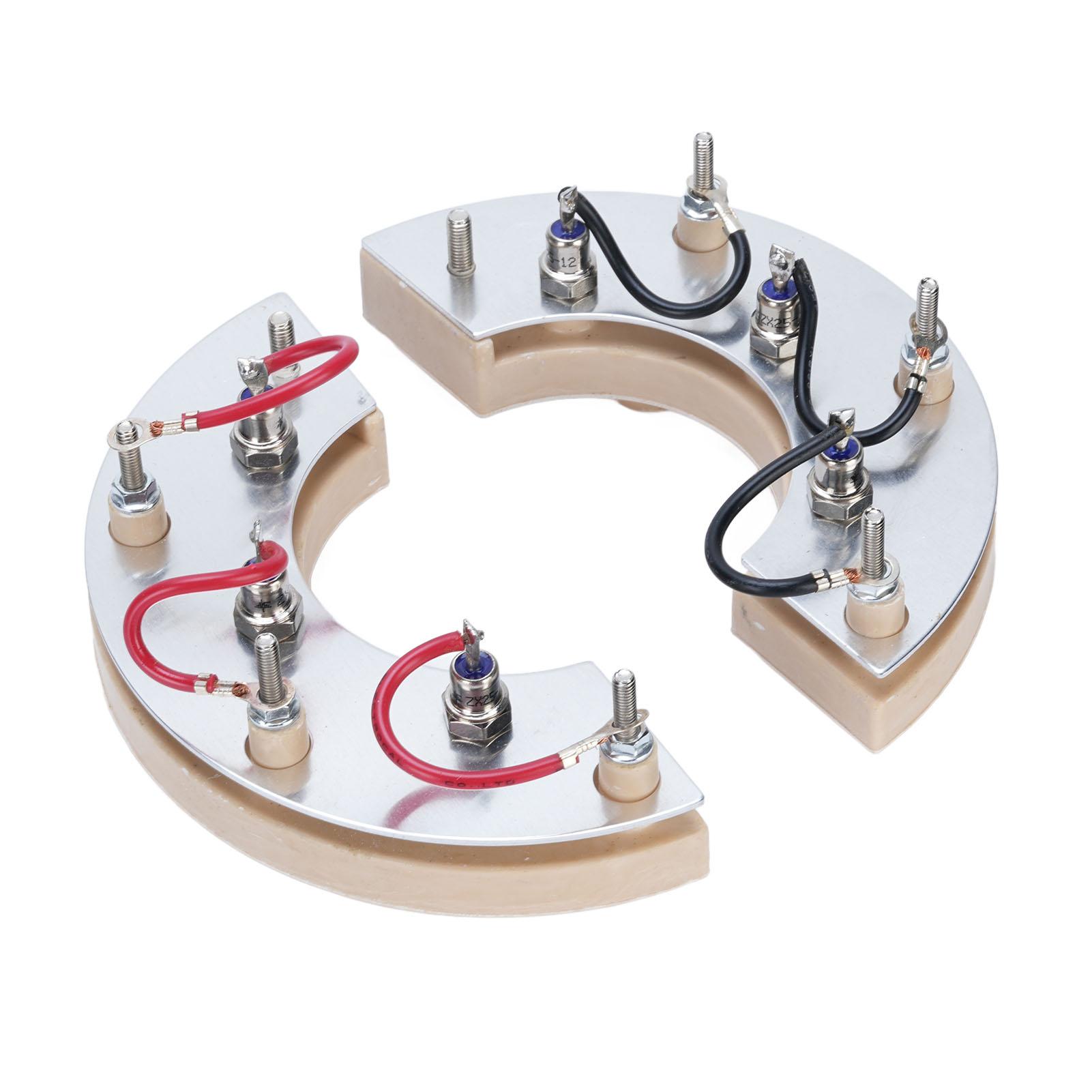 25A Rotating Rectifier Module Bridge Rectifier Stainless Steel Professional Voltage Regulator Rectifier for RSK2001 Generator
25A Rotating Rectifier Module Bridge Rectifier Stainless Steel Professional Voltage Regulator Rectifier for RSK2001 Generator