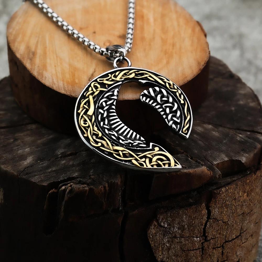 European and American Style Viking Celtic Knot Virtual Crow Fashion Men s Niche Pendant Stainless Steel Jewelry
European and American Style Viking Celtic Knot Virtual Crow Fashion Men s Niche Pendant Stainless Steel Jewelry