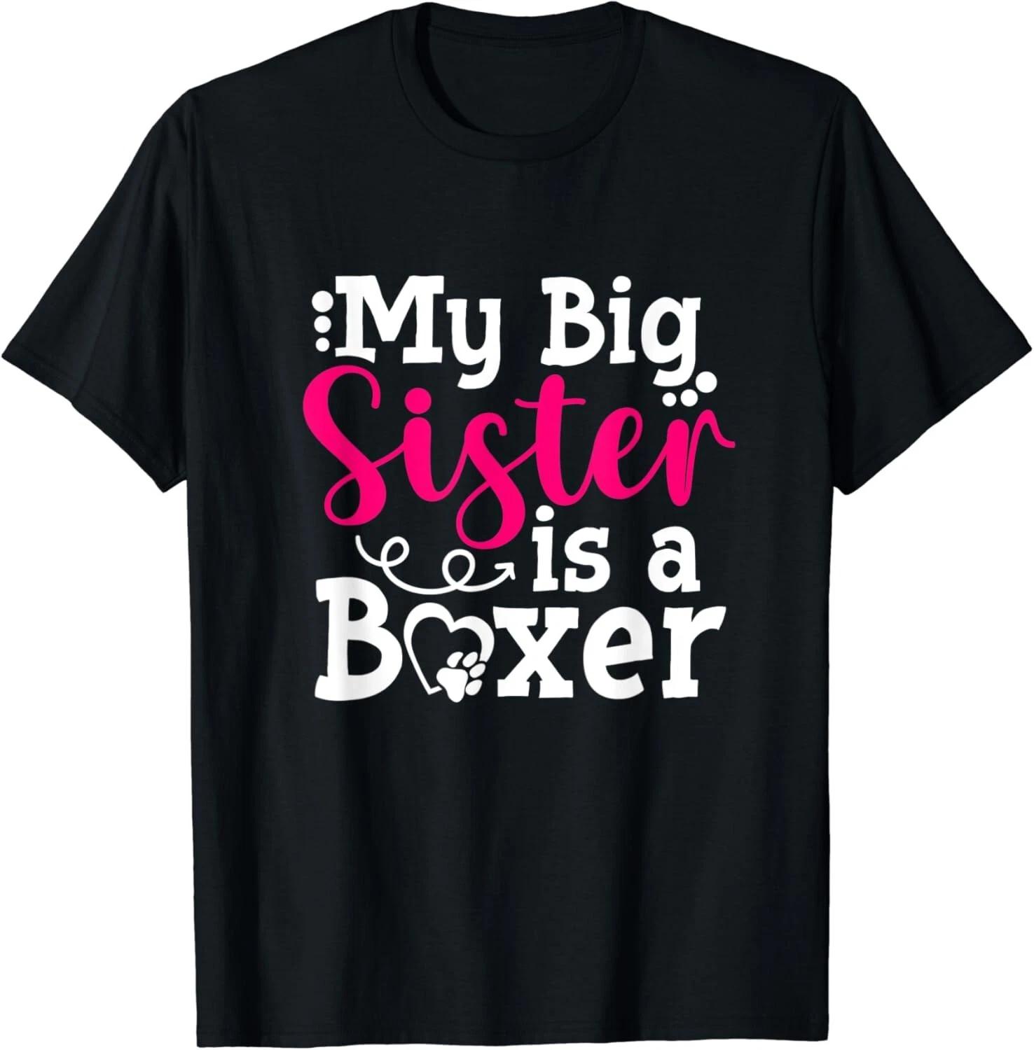 Boxer Dog Sister Pet Boxer Puppy Breed Lover Gift Unisex T-Shirt M
Boxer Dog Sister Pet Boxer Puppy Breed Lover Gift Unisex T-Shirt M