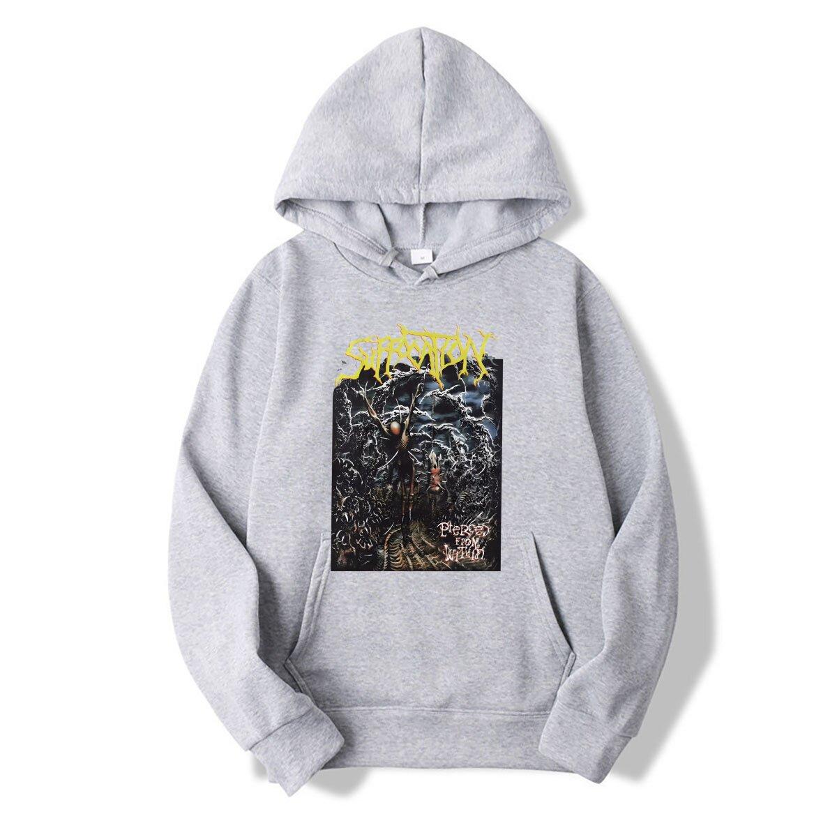 Hot Suffocation Band Black hoodies Cotton S 234XL RM320 long or sleeves M
Hot Suffocation Band Black hoodies Cotton S 234XL RM320 long or sleeves M