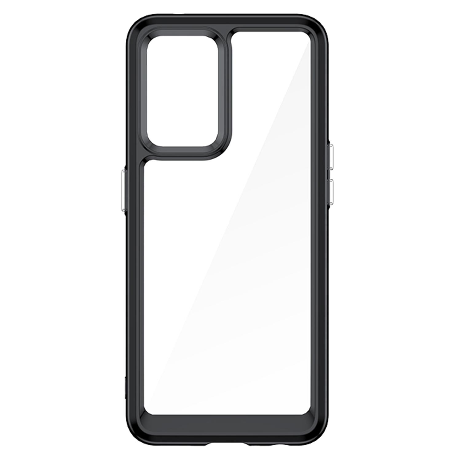 For Oppo Find X5 Lite/Reno7 5G (Global) Protective Cover,TPU+Acrylic Hybrid Case Independent Buttons Phone Shell Black
For Oppo Find X5 Lite/Reno7 5G (Global) Protective Cover,TPU+Acrylic Hybrid Case Independent Buttons Phone Shell Black