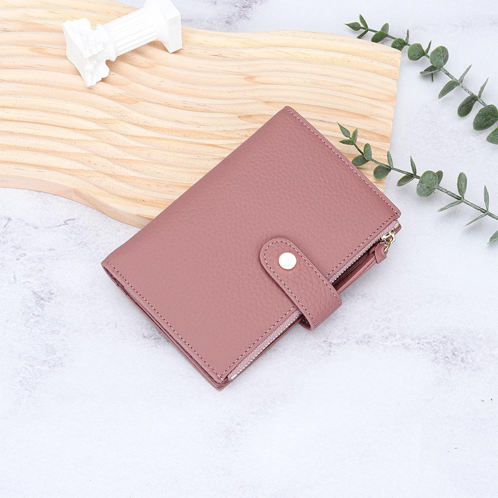 Genuine Leather Women s Wallet Fashionable Multi-card Vertical Folding Large-capacity First-layer Cowhide 15x10x2cm
Genuine Leather Women s Wallet Fashionable Multi-card Vertical Folding Large-capacity First-layer Cowhide 15x10x2cm