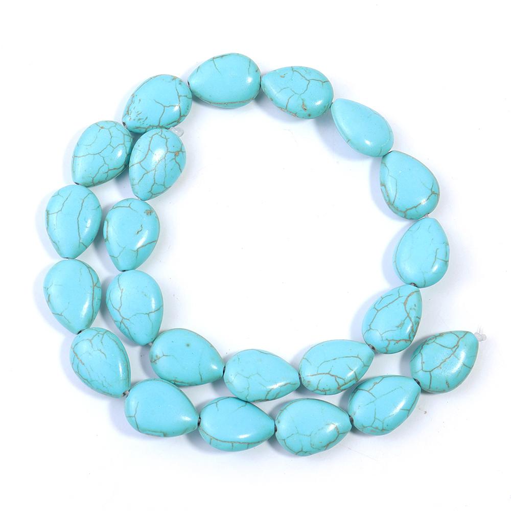 20-29pcs/lot Water Drop Turquoise Stone Beads Blue/White Loose Spacer Beads For Jewelry Making DIY Bracelet Necklace Accessories 8x12mm apx 29pcs синий
20-29pcs/lot Water Drop Turquoise Stone Beads Blue/White Loose Spacer Beads For Jewelry Making DIY Bracelet Necklace Accessories 8x12mm apx 29pcs синий