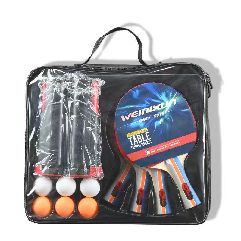 Weinisun Table Tennis Set: 4 Paddles, 6 Balls, Retractable Net & Portable Case чёрный
Weinisun Table Tennis Set: 4 Paddles, 6 Balls, Retractable Net & Portable Case чёрный