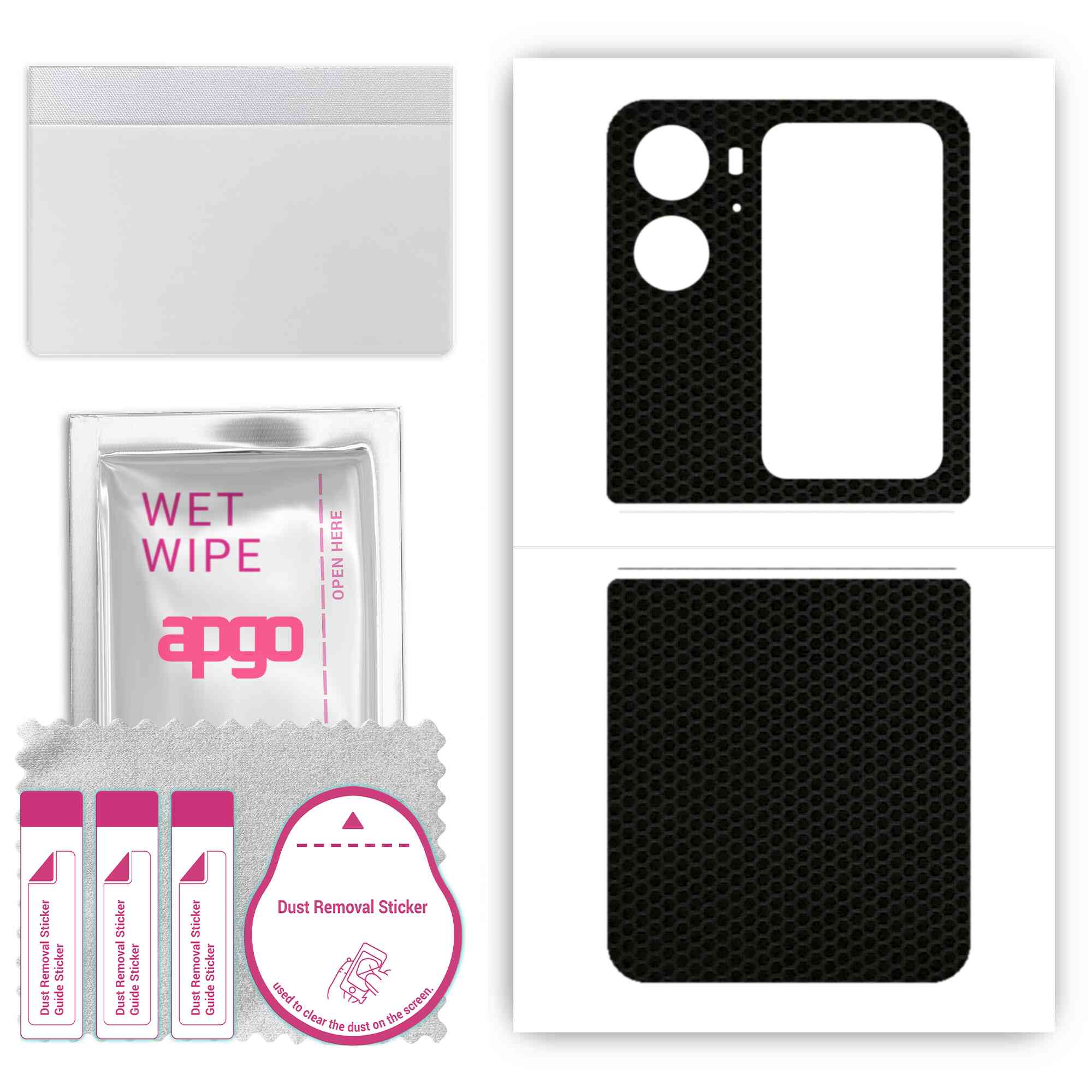 Apgo Protective Skin Sticker для задньої панелі, сумісної з Oppo Find N2 Flip, Wrap Film, Foil, Vinyl - Pattern Matrix
Apgo Protective Skin Sticker для задньої панелі, сумісної з Oppo Find N2 Flip, Wrap Film, Foil, Vinyl - Pattern Matrix