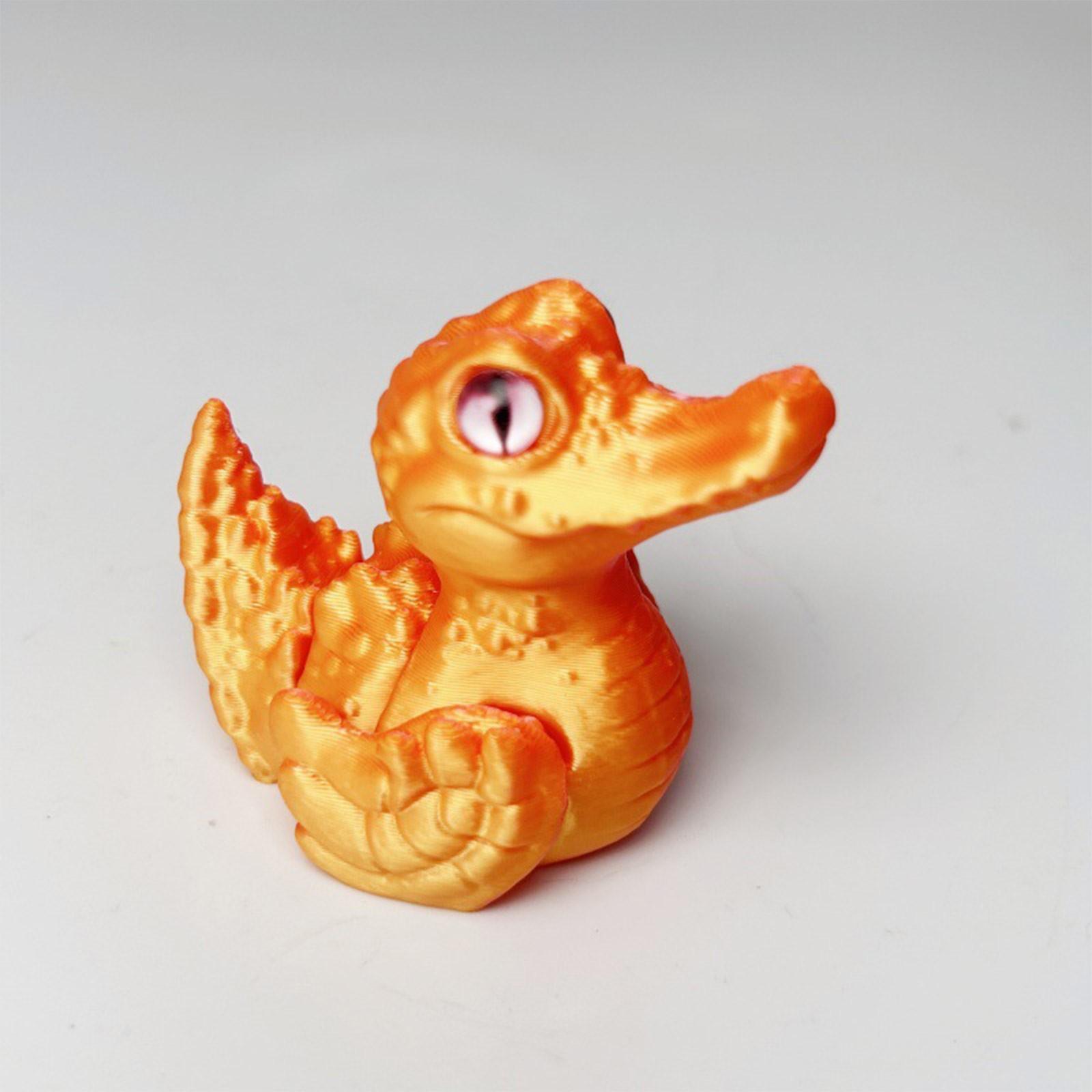3D Printed Animal Figurine Crocodile Model Unique Design Collectible Gift for Kids Friends Couples Decorative Display Piece помаранчевий
3D Printed Animal Figurine Crocodile Model Unique Design Collectible Gift for Kids Friends Couples Decorative Display Piece помаранчевий