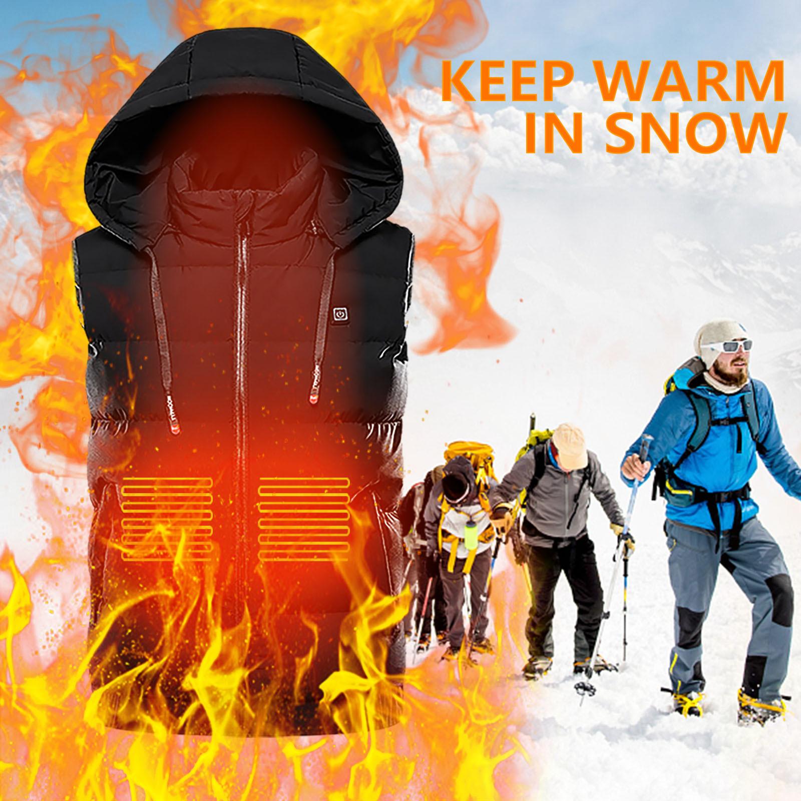 Теплая одежда на открытом воздухе с подогревом для катания на лыжах, рыбалки, зарядка через пальто с подогревом XXL чёрный
Теплая одежда на открытом воздухе с подогревом для катания на лыжах, рыбалки, зарядка через пальто с подогревом XXL чёрный