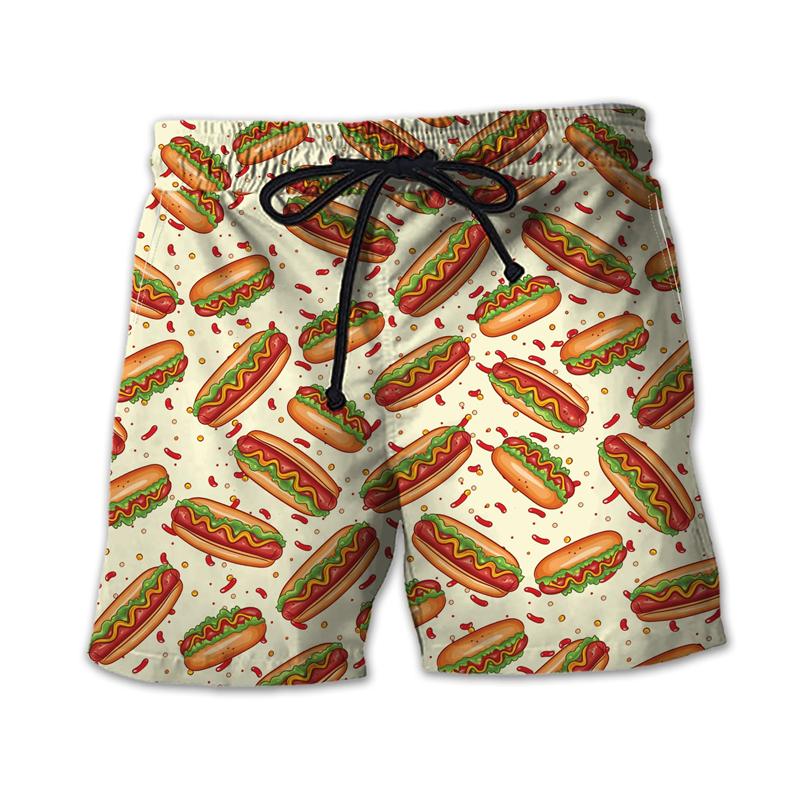 Summer 3D Fast Food Burger Print Shorts Fashionable Casual Hawaiian Beach Men s Shorts L
Summer 3D Fast Food Burger Print Shorts Fashionable Casual Hawaiian Beach Men s Shorts L